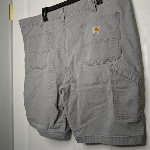 Carhartt Loose Fit Utility Work Shorts Size 42 Grey - Picture 4 of 6